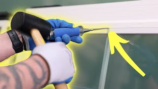 How To Reglaze a Vinyl Window Step By Step [upl. by Danaher511]