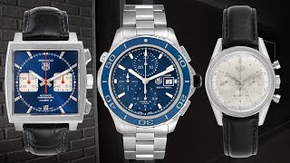 Tag Heuer Mens Watches Showcase  SwissWatchExpo [upl. by Chi953]