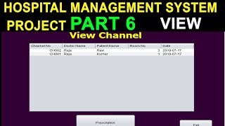 Hospital Management System project in Java Mysql Part 6 [upl. by Elish]