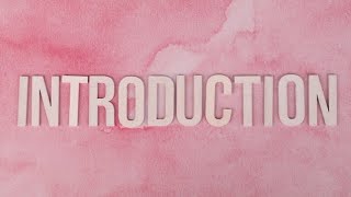 Introduction Video [upl. by Astrix]