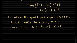 Sept 1 part 1 Theory linear regression fitting a straight line part 1 [upl. by Ayinat]