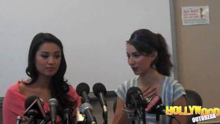 NO quotPRETTY LITTLEquot LIES FOR TROIAN BELLISARIO AND SHAY MITCHELL [upl. by Friday73]