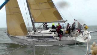 Exuberant X412  JOG Cowes to Poole [upl. by Eesac]