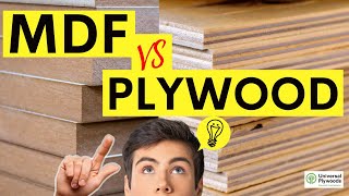 MDF vs PLYWOOD  Which is BETTER for my Project [upl. by Nonah]