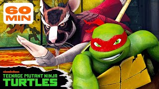 Turtles Training Like Ninjas for 60 Minutes Straight  TMNT [upl. by Gnemgnok]