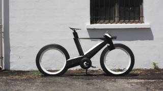 THE CYCLOTRON BIKE Revolutionary Spokeless Bike [upl. by Anpas]