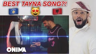 ARAB REACTION TO ALBANIANKOSOVO MUSIC BY Tayna X Ledri  Aje I LOVE IT [upl. by Nerraw]