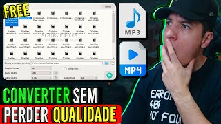 Converter VÍDEO e ÁUDIO SEM PERDER QUALIDADE Grátis  Aplicativo Incrível [upl. by Assilrac628]