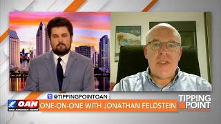 Jonathan Feldstein and Solution for Peace in Gaza on One America News Tipping Point [upl. by Reve256]