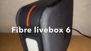 LA FIBRE ORANGE LIVEBOX 6 DANS MA NOUVELLE MAISON [upl. by Eerolam128]