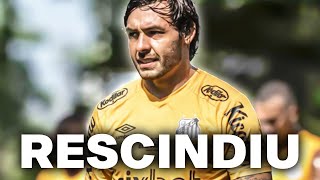 GOULART RESCINDE COM O SANTOS [upl. by Sigismond]