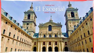 El Escorial Madrid 🔴  Walking Tour San Lorenzo de El Escorial ⚪ [upl. by Bodnar]