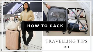 How to Pack Your Suitcase for Travel Packing Tips  Nathalee Pauline [upl. by Ho]