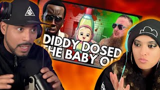 DIDDY DOSED THE BABY OIL ROM Reaction Diddy is on slippery slope 😂 [upl. by Hube]