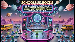 SchoolBusRocks Your Physiology  GEN Human Body Digestive System Tango Maverick Stomach  ATG [upl. by Vezza137]