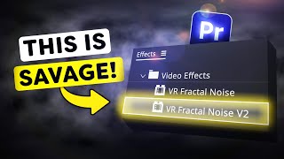 Generate ANYTHING With This Effect Premiere Pro Tutorial [upl. by Sabsay]