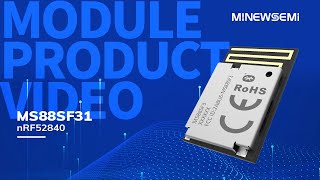 Nordic Ultralow Power nRF52840 SoC  Lowpower Wireless 50 Module  MS88SF3 Series [upl. by Yllen]