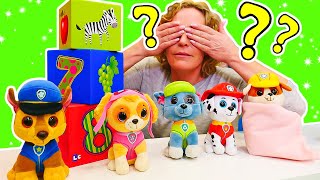 Neues Spielzeug Video für Kinder Nicole und die Paw Patrol spielen Verstecken [upl. by Normak]