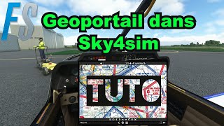 FS2020  Géoportail dans Sky4sim  TUTO [upl. by Sou195]