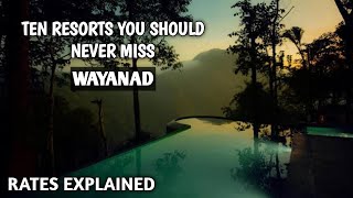 Best Ten Resorts in Wayanad  Wayanad Resorts Booking  Wayanad Resorts with Rates [upl. by Tnilc]