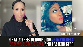 MUST WATCH DENOUNCING ZETA PHI BETA  DENOUNCING GAMMA SIGMA SIGMA  DENOUNCING EASTERN STAR [upl. by Enej]