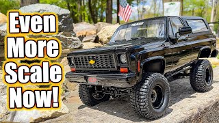 Best Looking RC Chevy Blazer To Date RC4WD Trail Finder 2 Midnight Edition [upl. by Ahcsap]