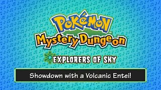 Showdown with a Volcanic Entei Pokémon Super Mystery Dungeon  PMD2 Soundfont [upl. by Yatzeck]