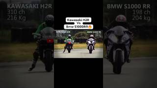 quotUltimate Track Showdown Kawasaki Ninja H2R vs BMW S1000 RR – Battle of the Hyperbikesquot [upl. by Ellebanna]