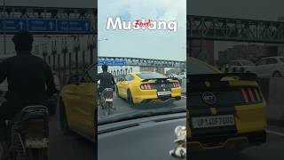 Ford Mustang GT Fastback 50L v8 💛  Super Cars India musclecar mustanggt supercars logicalbay [upl. by Silsby]