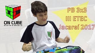 PB Média 3x3  III ETEC Jacareí 2017 [upl. by Haman]