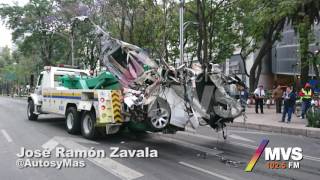 Terrible accidente en Reforma CDMX [upl. by Ydroj639]