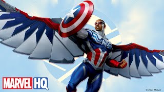 Get to Know Captain America  Sam Wilson 🎇 [upl. by Gnahc]