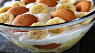 BEST BANANA PUDDING EVER  QUICK  EASY RECIPE [upl. by Kirsti]