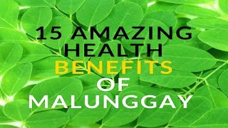 15 Amazing Health Benefits of Moringa  Malunggay [upl. by Beverley266]