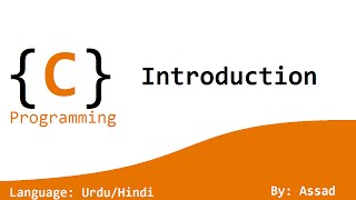 C Language Lesson 1 Introduction UrduHindi [upl. by Tinor320]