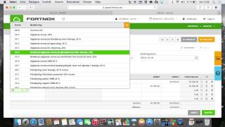 Introduktion Fortnox bokföring [upl. by Ecirahs]