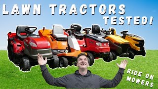 5 Best Lawn Tractors  Ride On Lawn Mowers  What Should You Buy [upl. by Dalis]