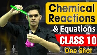 Chemical reactions and equations🔥 CLASS 10 ONE SHOT Ncert Covered [upl. by Dyche153]