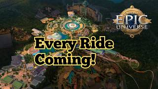 Every Ride Coming to Universal Epic Universe [upl. by Comyns]