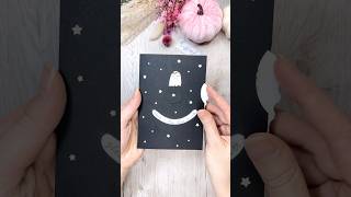 👻 Coole DIY Halloween Karte 👻 bastelideen halloweencraft papierbasteln kartenbasteln [upl. by Togram]