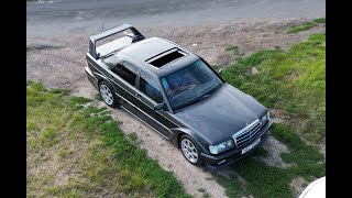 MERCEDES 190E 23 16v COSWORTH Walkaround and drive 190e mercedes190e mercedesbenz cosworth [upl. by Feingold]