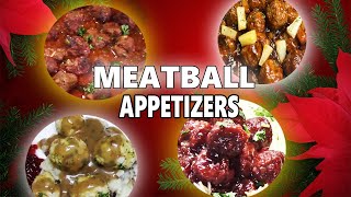 7 MEATBALL RECIPES for Appetizers Holidays or Game Day [upl. by Nnilsia]