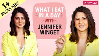 Television’s star Jennifer Winget reveals everything that she eats in a day Pinkvilla [upl. by Joete]