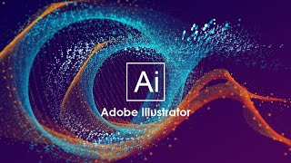 How to Make Vector Abstract Particles Using Adobe Illustrator [upl. by Lovel]