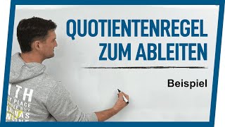 Quotientenregel zum Ableiten  Mathe by Daniel Jung [upl. by Tound]