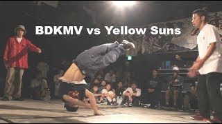 BDKMV Hayato1 Peeta vs Yellow Suns Bboy Wuta and Koanjon Hunter jam top 16 [upl. by Nedroj]