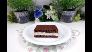 Low Carb Milchschnitte  Rezept ohne Mehl amp ohne Zucker [upl. by Belding]