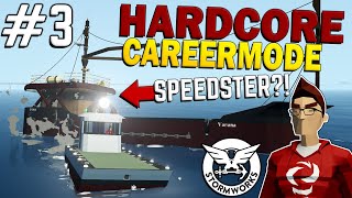 Rescuing A FISHING BOAT SPEEDSTER  EP3  Hardcore Stormworks Career Mode Gameplay [upl. by Doak]