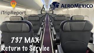 Aeromexico 737 MAX 8 Clase Premier First Class Trip Report [upl. by Francesca]