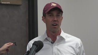 Senate candidate Beto ORourke speaks to supporters at San Marcos town hall [upl. by Corby]